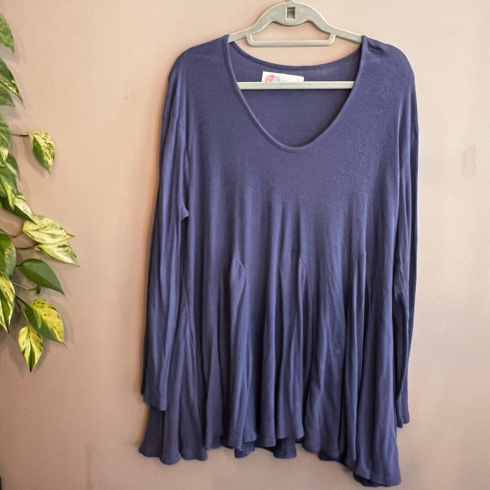 Free People Beach Genevieve Mini Color blackbird blue 
Size Large